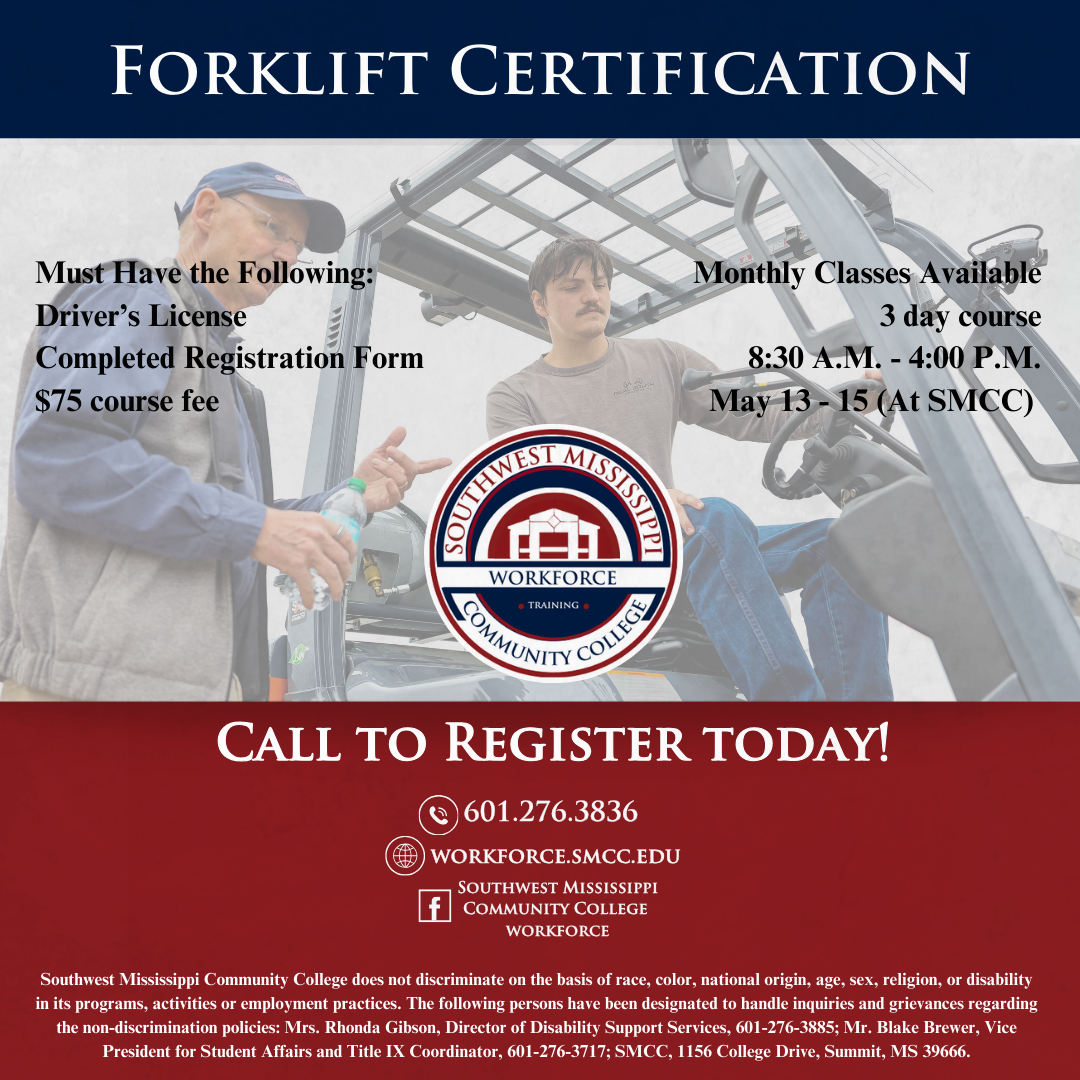 Southwest Mississippi Community College Workforce Image