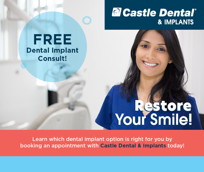 FREE Dental Implant Consult! Book today with Castle Dental & Implants in Pasadena, Texas.