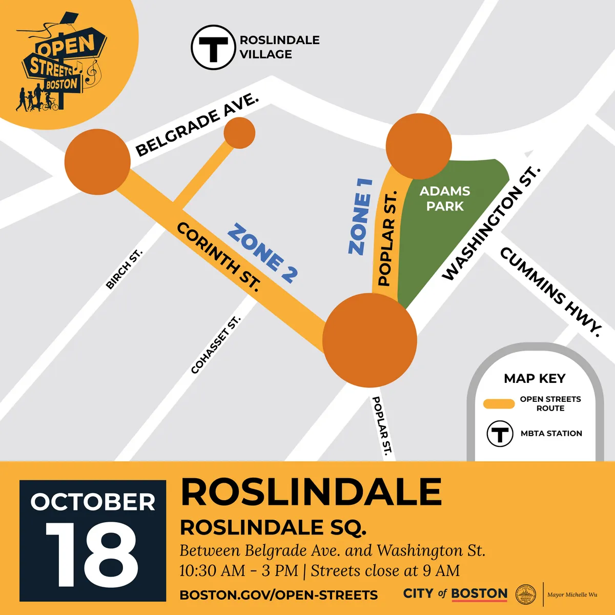Image of Local Pet Event Boston Open Streets - Roslindale Nearby