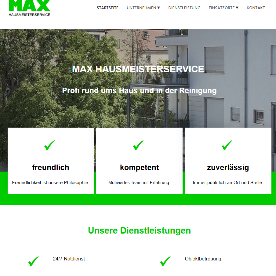 Bilder MAX Hausmeisterservice