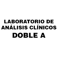 Laboratorio de análisis clínicos doble A Logo