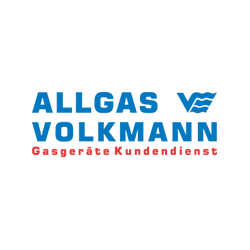 Allgas - Volkmann GmbH - Gasgerätekundendienst Logo