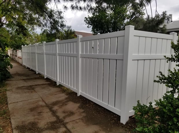 Images Practic Vinyl Fencing- Rosemead