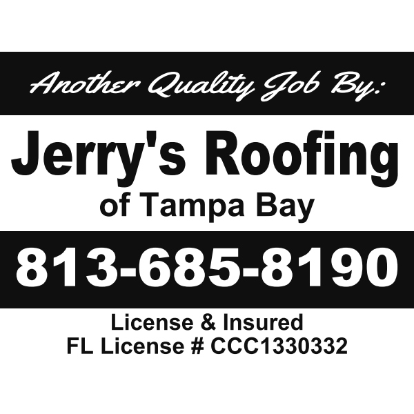Jerry's Roofing Of Tampa Bay Inc.