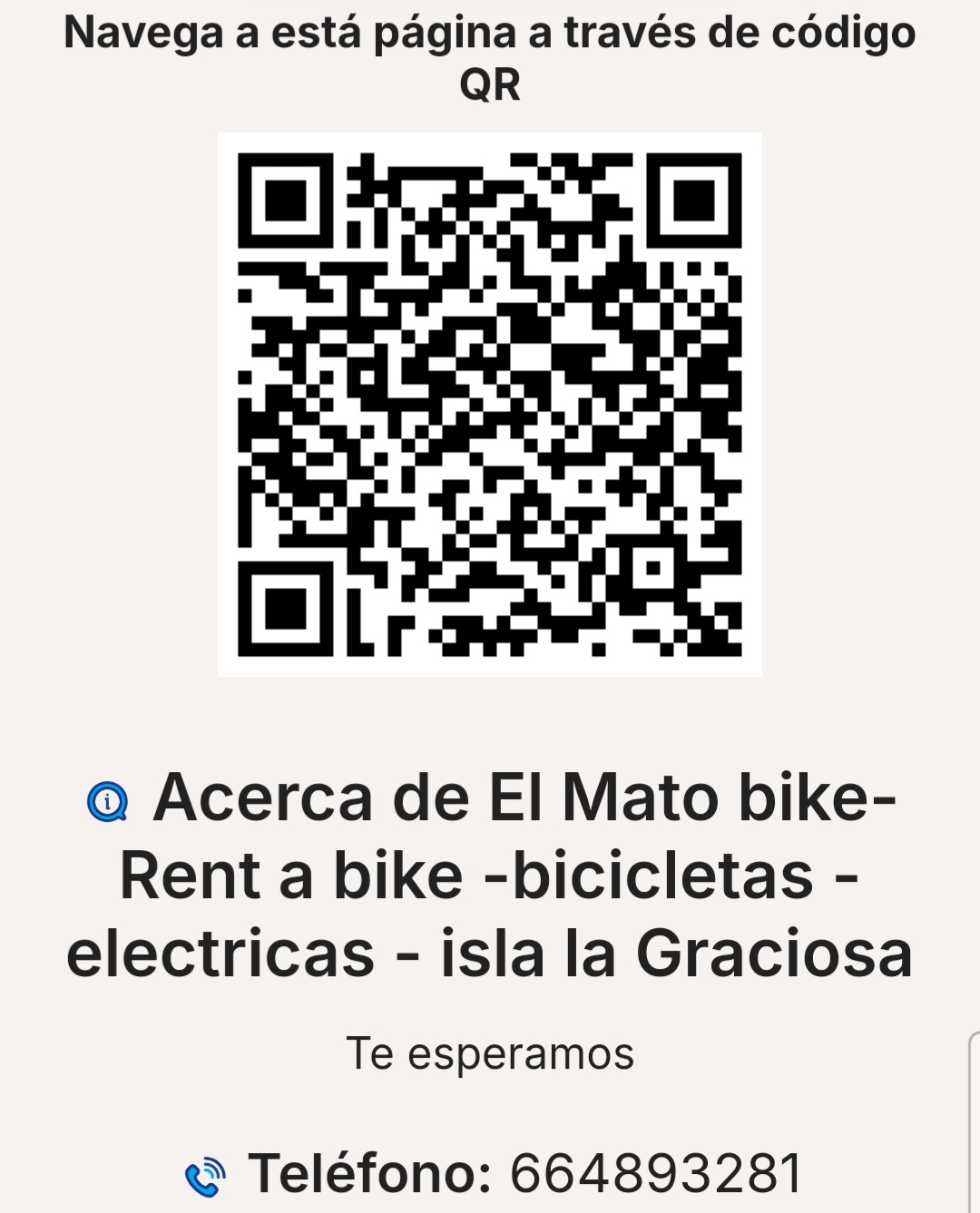 Images El Mato bike- Rent a bike -bicicletas -electricas - isla la Graciosa