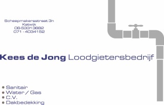 De Jong & Haasnoot Loodgieters BV Katwijk zh 071 403 4152