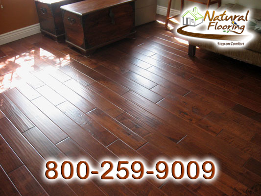 Maple Ruby Distressed Wood Floor