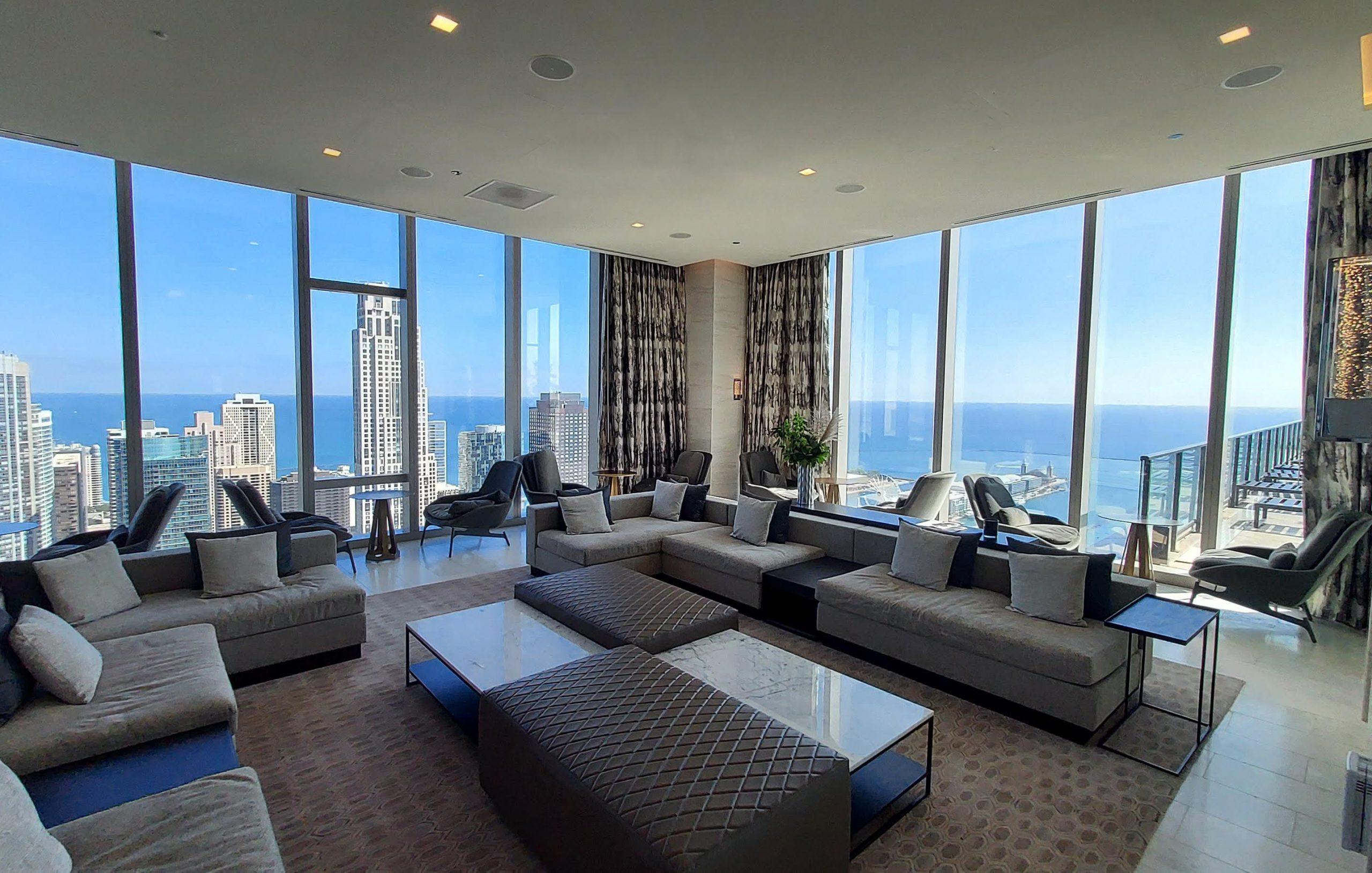 St. Regis Chicago Sky Lounge Views