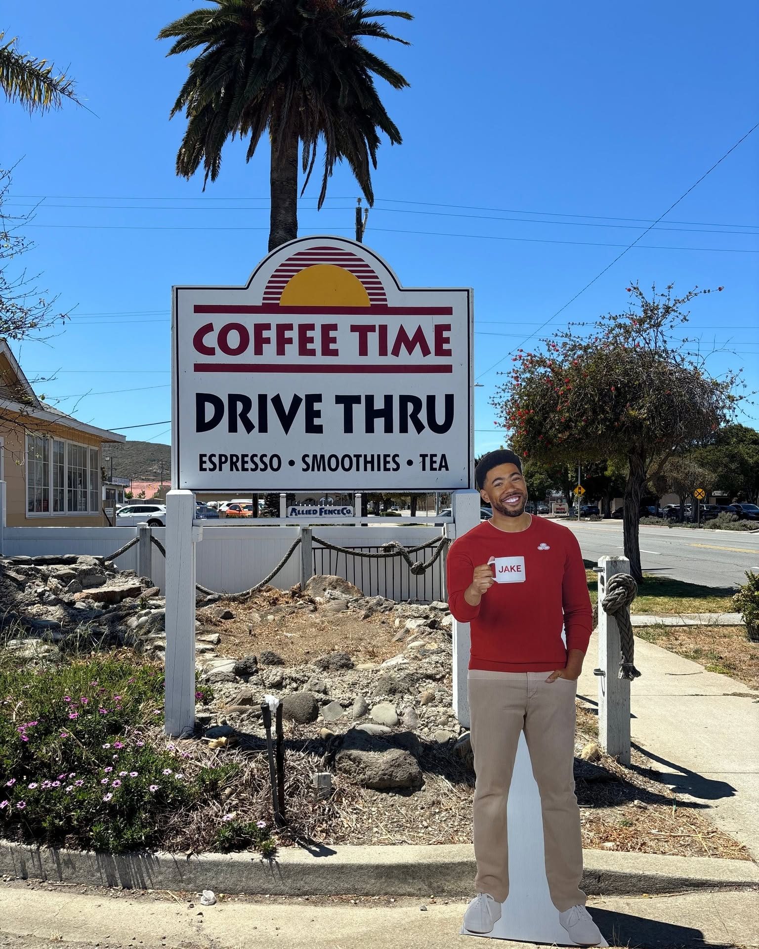 This week's WhereIsJakeWednesday highlights local favorite Coffee Time! Serving us since 2009, it has a new owner: longtime employee Ashley! Pull up for a quick caffeine fix - from lattes to Red Bulls, she has you covered.