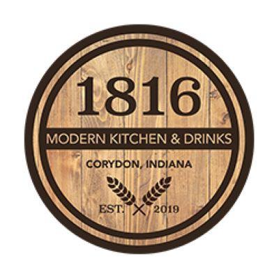 1816 Modern Kitchen & Drinks Logo