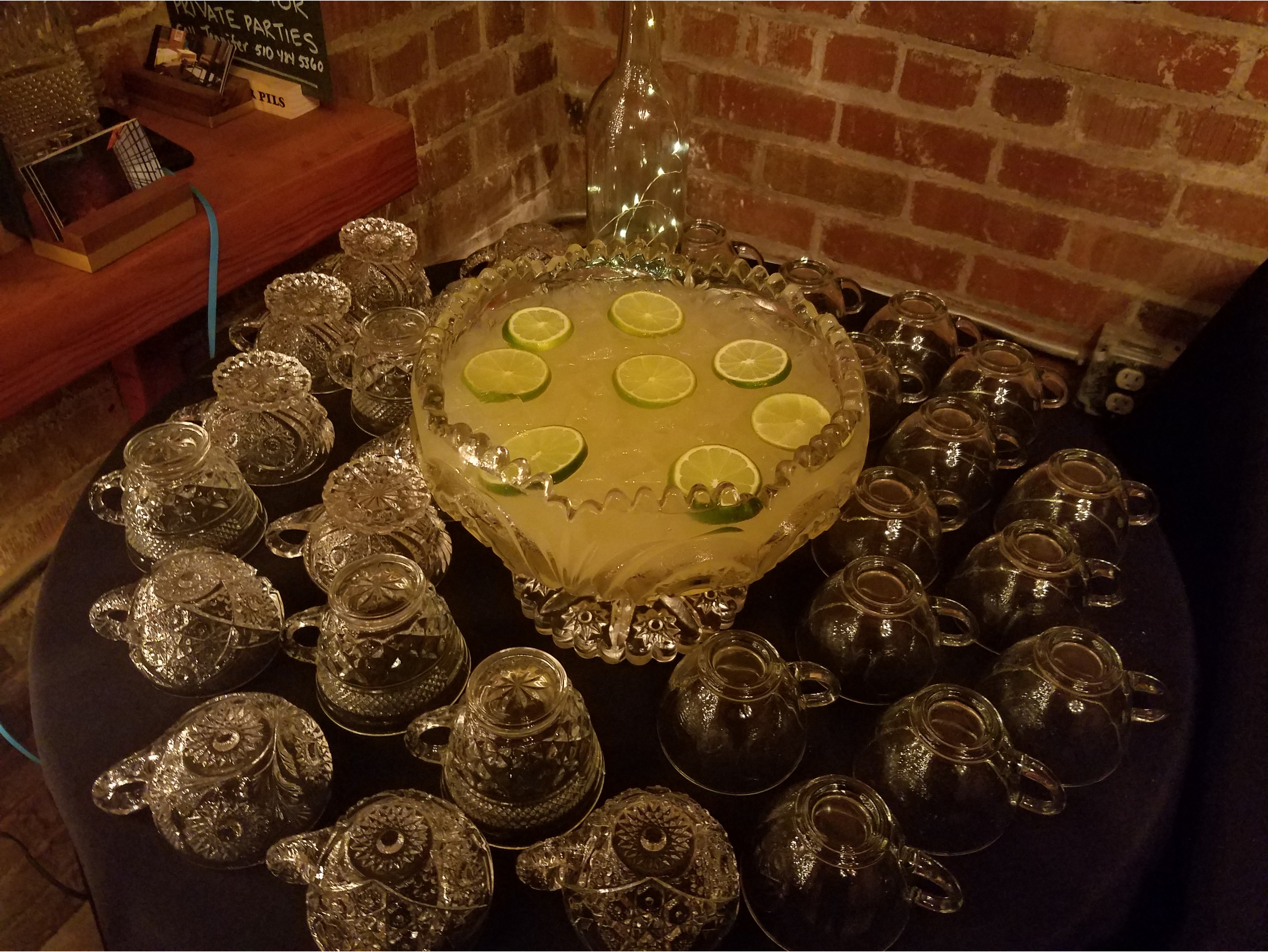 Punch service available for Acme's private events
