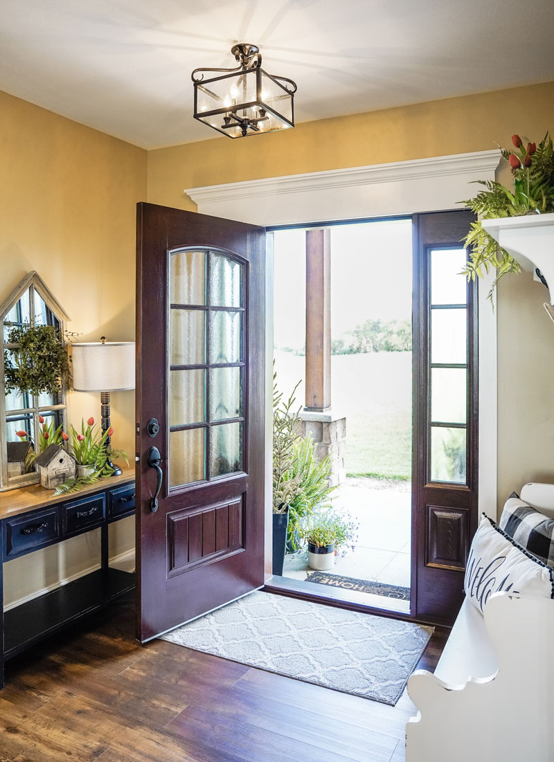 Create a stunning entryway with premium glass doors by Home Genius Exteriors – Perfect for enhancing your home’s aesthetic.