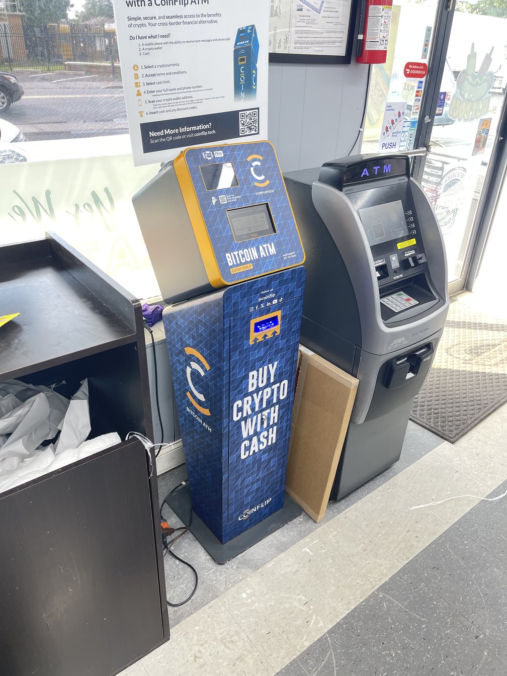 CoinFlip Bitcoin ATM - Moonies Deli & Grill - Best Deli in Town (Moonachie)