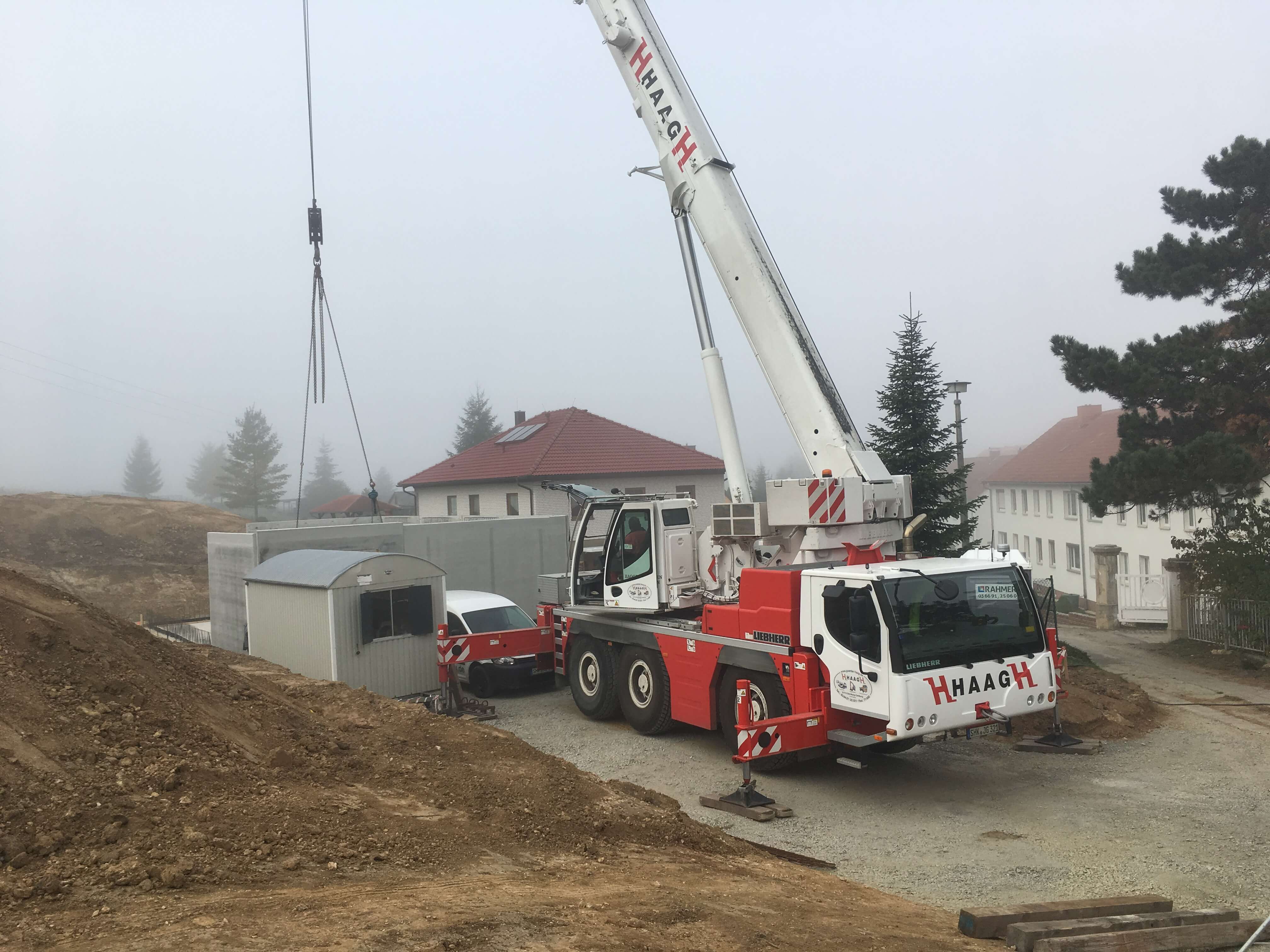 Günter Haag - Transporte & Montagen OHG, In der Oberaue 1 in Dornburg-Camburg