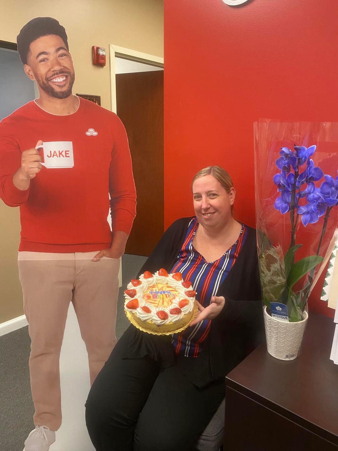 Join us in wishing Julie a Happy Birthday! We’re so lucky to have her as part of our team! She brings so much positivity and happiness into the office!