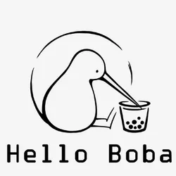 Hello Boba Logo