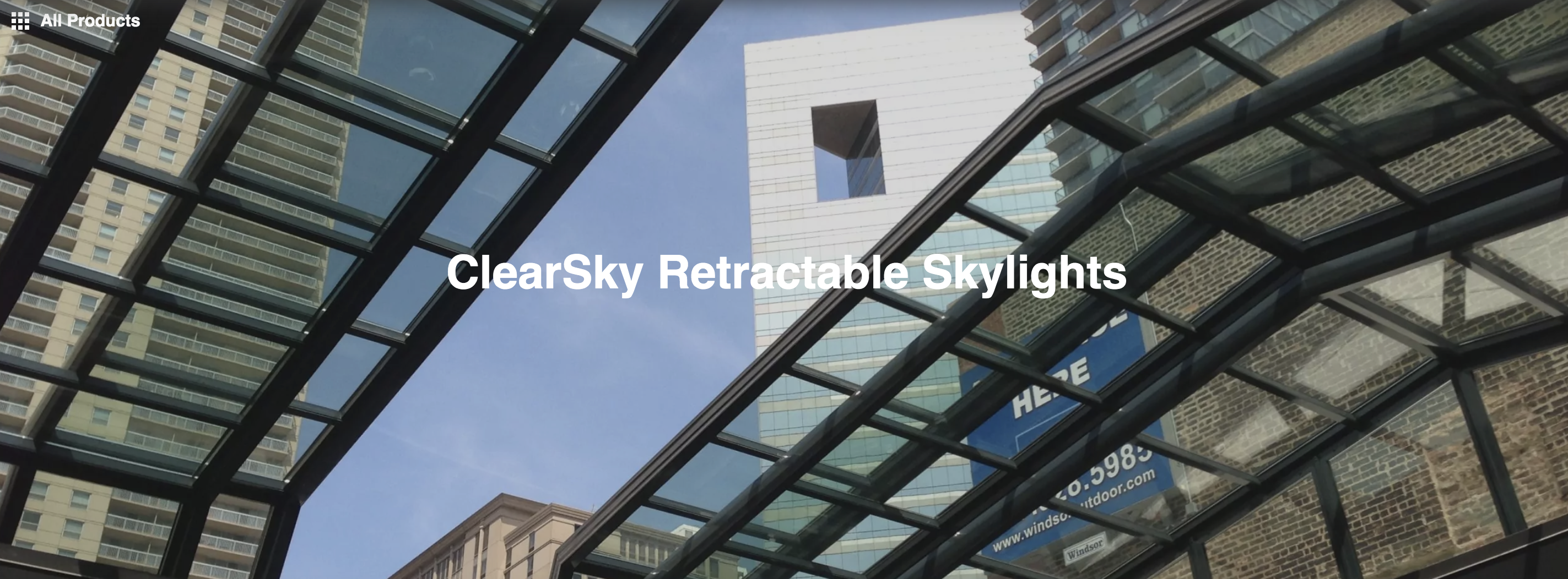 Clearsky Retractable Skylights