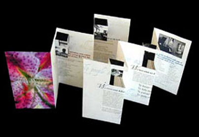 Brochure Design and Printing - Creating the right first impression is critical to your business or organization.  With professionally designed marketing materials, you will ensure that wherever your business is presented, in print or on the web, the message you want portrayed is communicated properly, and in a way that engages your audience.