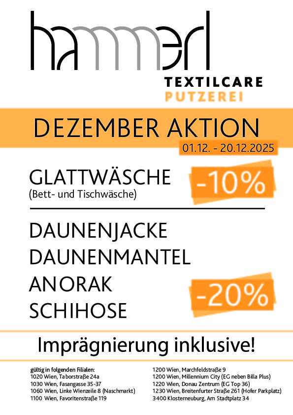 Bild 2 von Hammerl TextilCare (Putzerei/Textilreinigung)