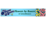 Flowers By Bauers & Greenhouse Logo