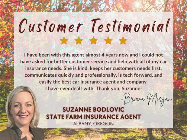 Images Suzanne Bodlovic - State Farm Insurance Agent