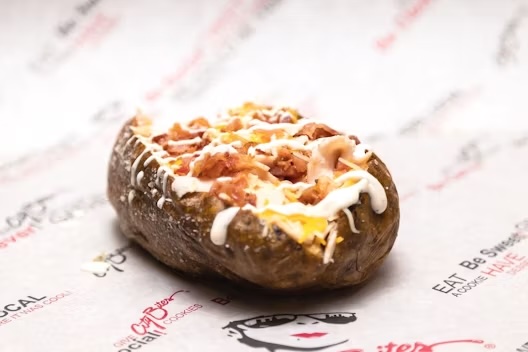 Grilled turkey breast, bacon, City Bites' ranch dressing, shredded cheddar & margarine.
