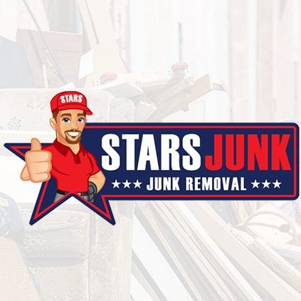 Stars Junk Removal Logo