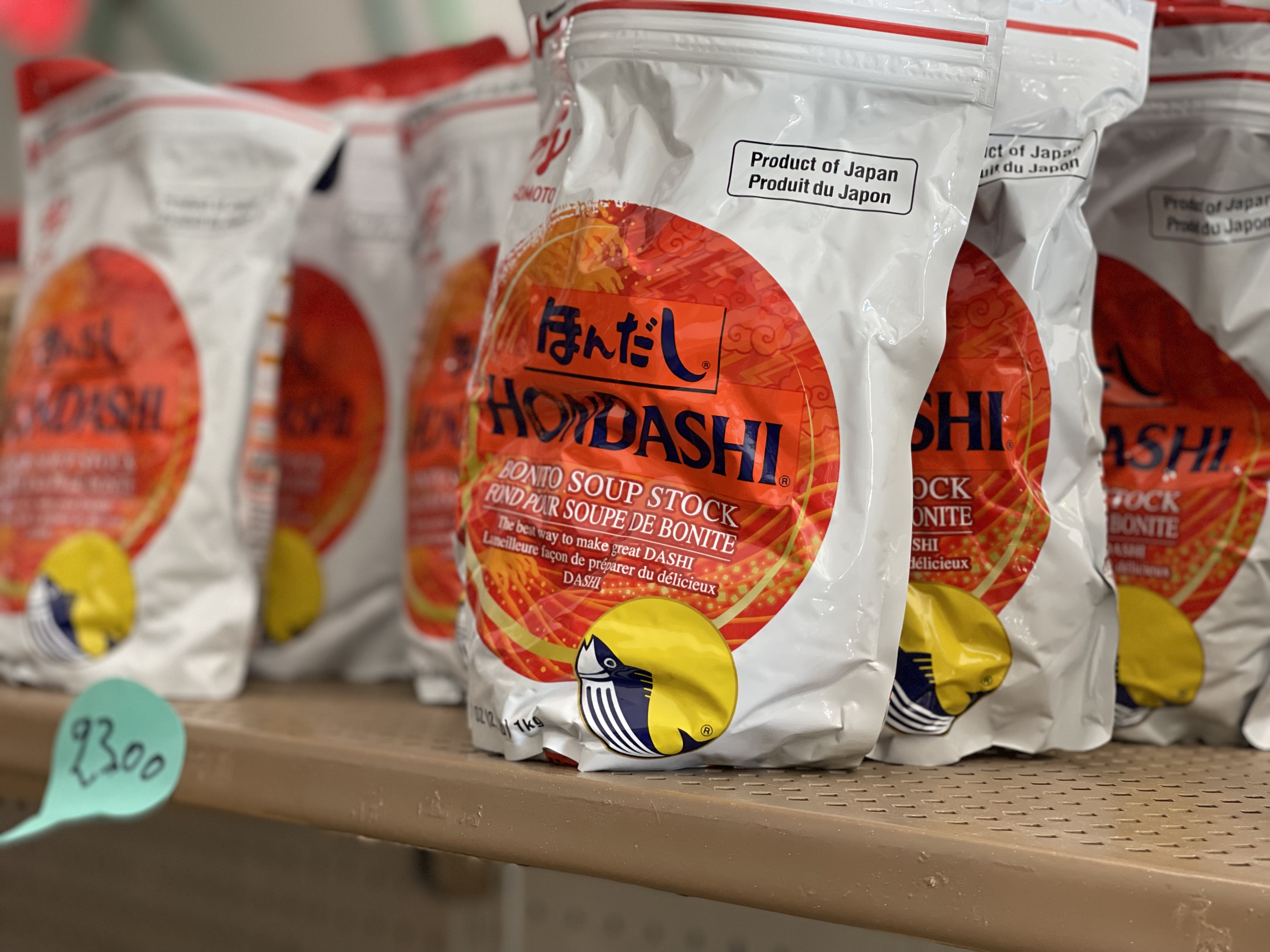 Hondashi Soup Stock at Hayato Asian Market & More at Seaside California