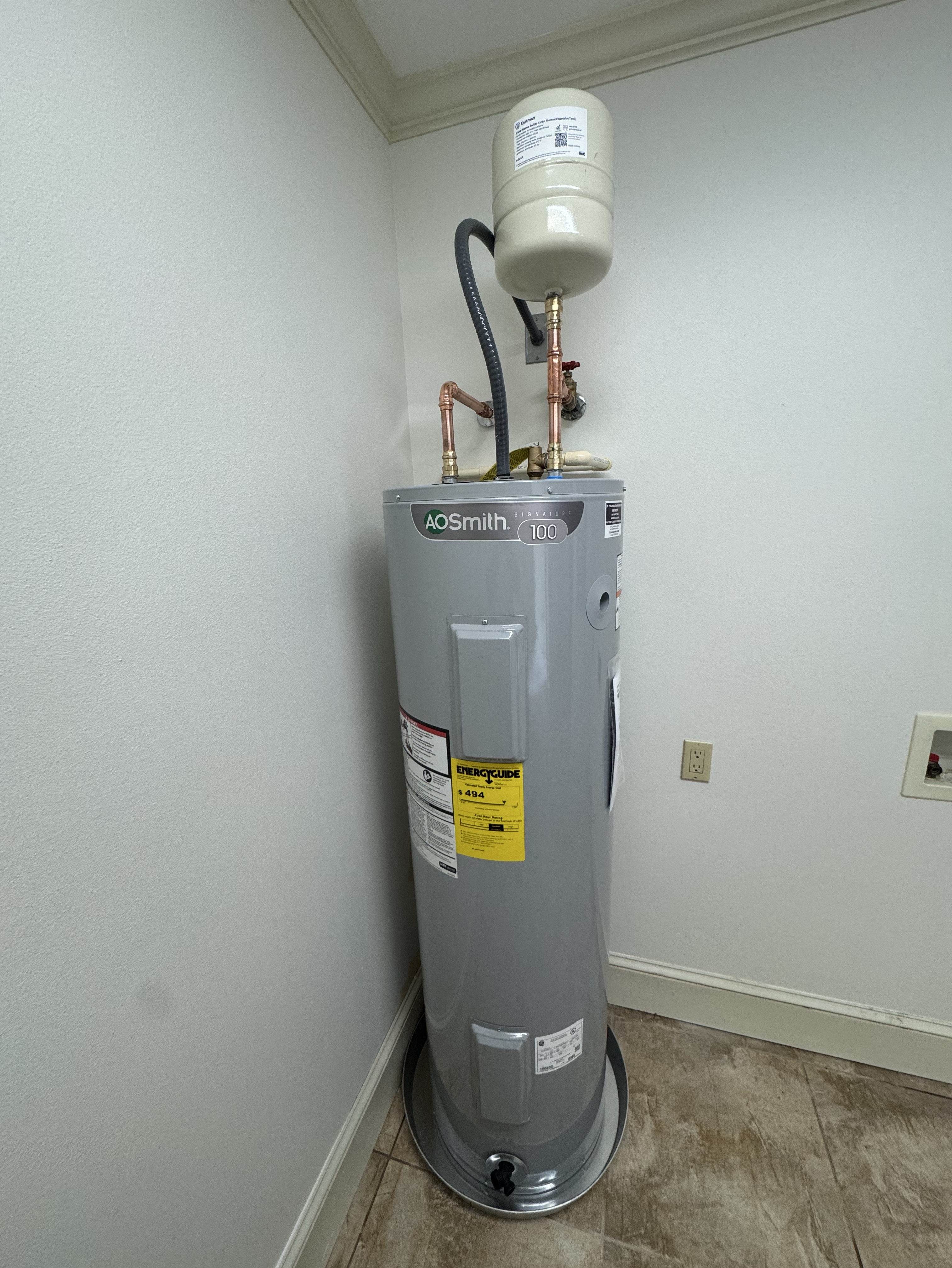 Water heater replacement