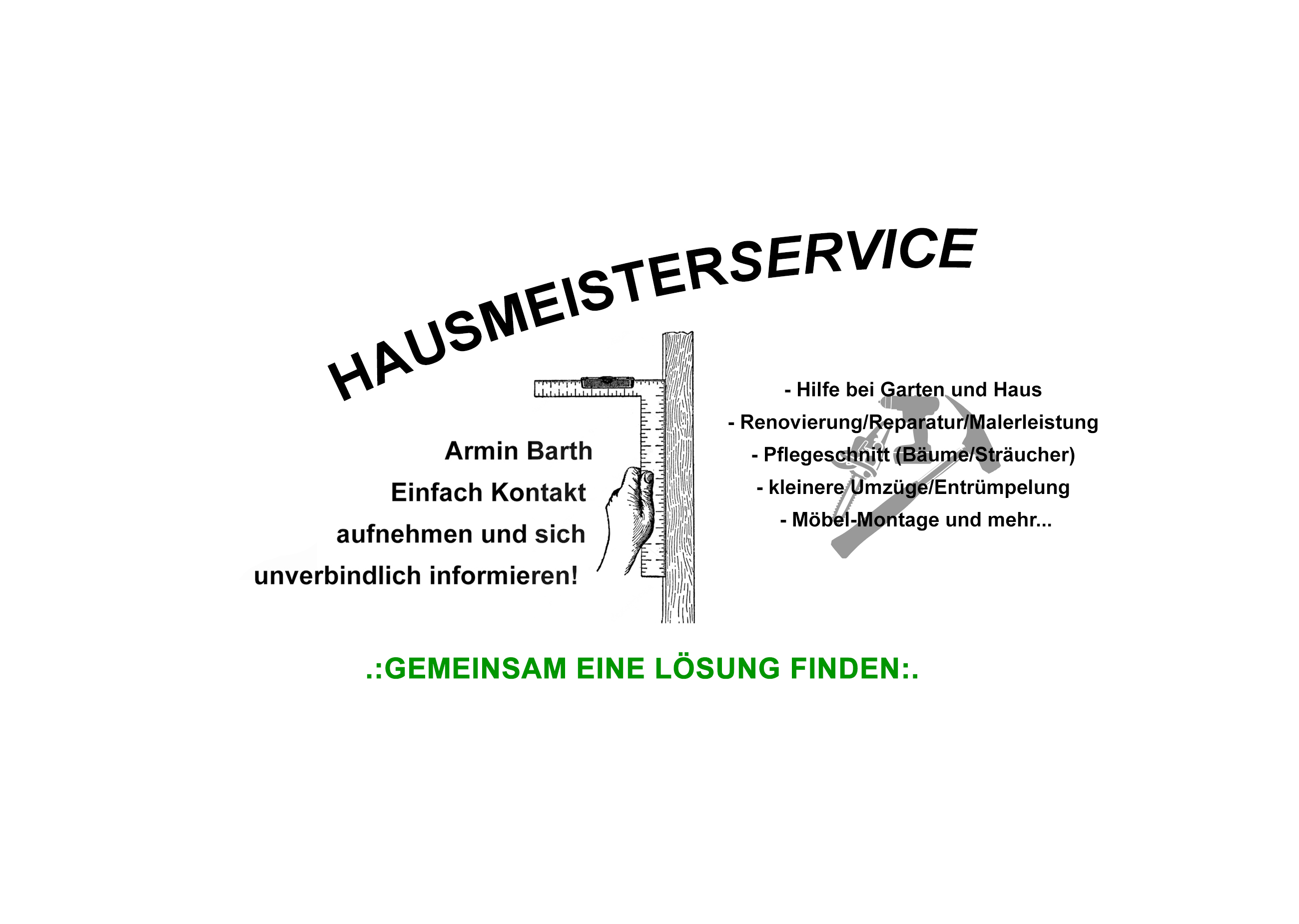 Bilder HausmeisterService Barth
