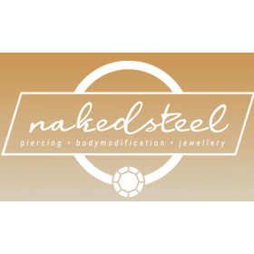 Logo nakedsteel piercing & bodymodification Kassel