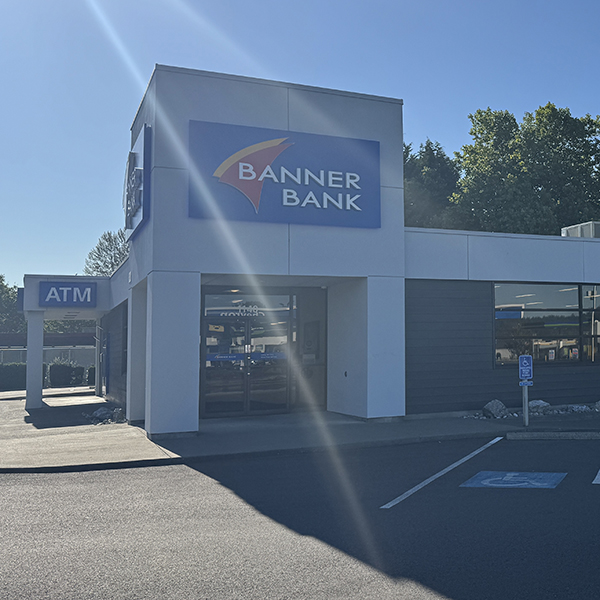Banner Bank branch in Kent, Washington