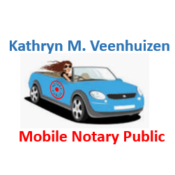 Kathryn M. Veenhuizen Mobile Notary & Loan Signing Logo