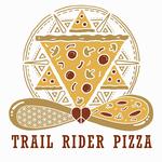 Trail Rider Pizza Logo