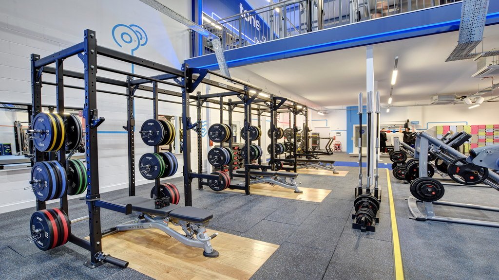 Free Weights Area The Gym Group Lowestoft Lowestoft 03003 034800
