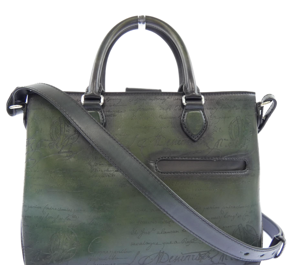 ベルルッティ Berluti トゥジュールXSスクリットレザートートバック BAG