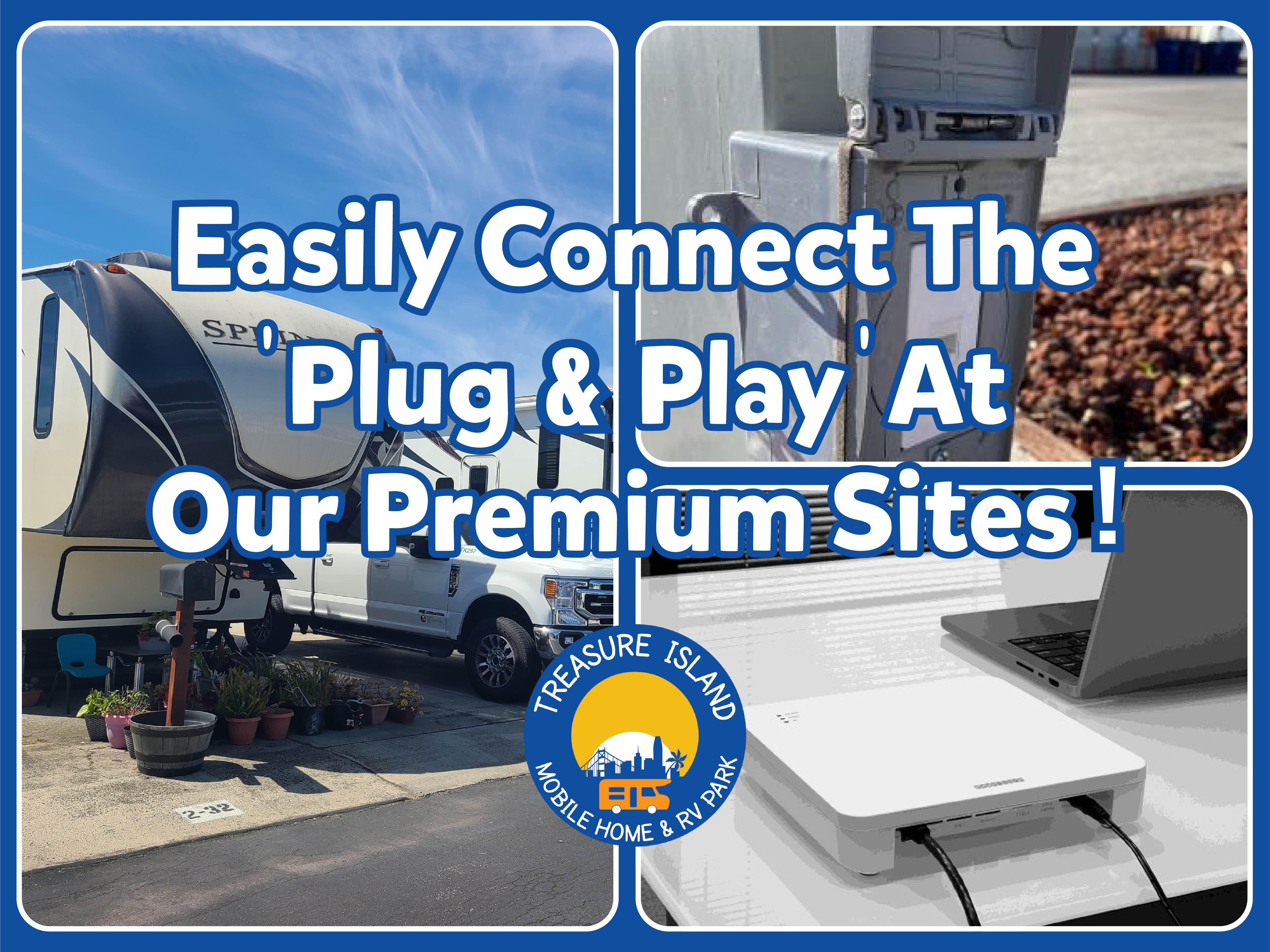 Ready to enjoy an uninterrupted internet connection during your next RV vacation? Book your stay at Treasure Island Mobile Home & RV Park today and experience a truly modern RV vacation!