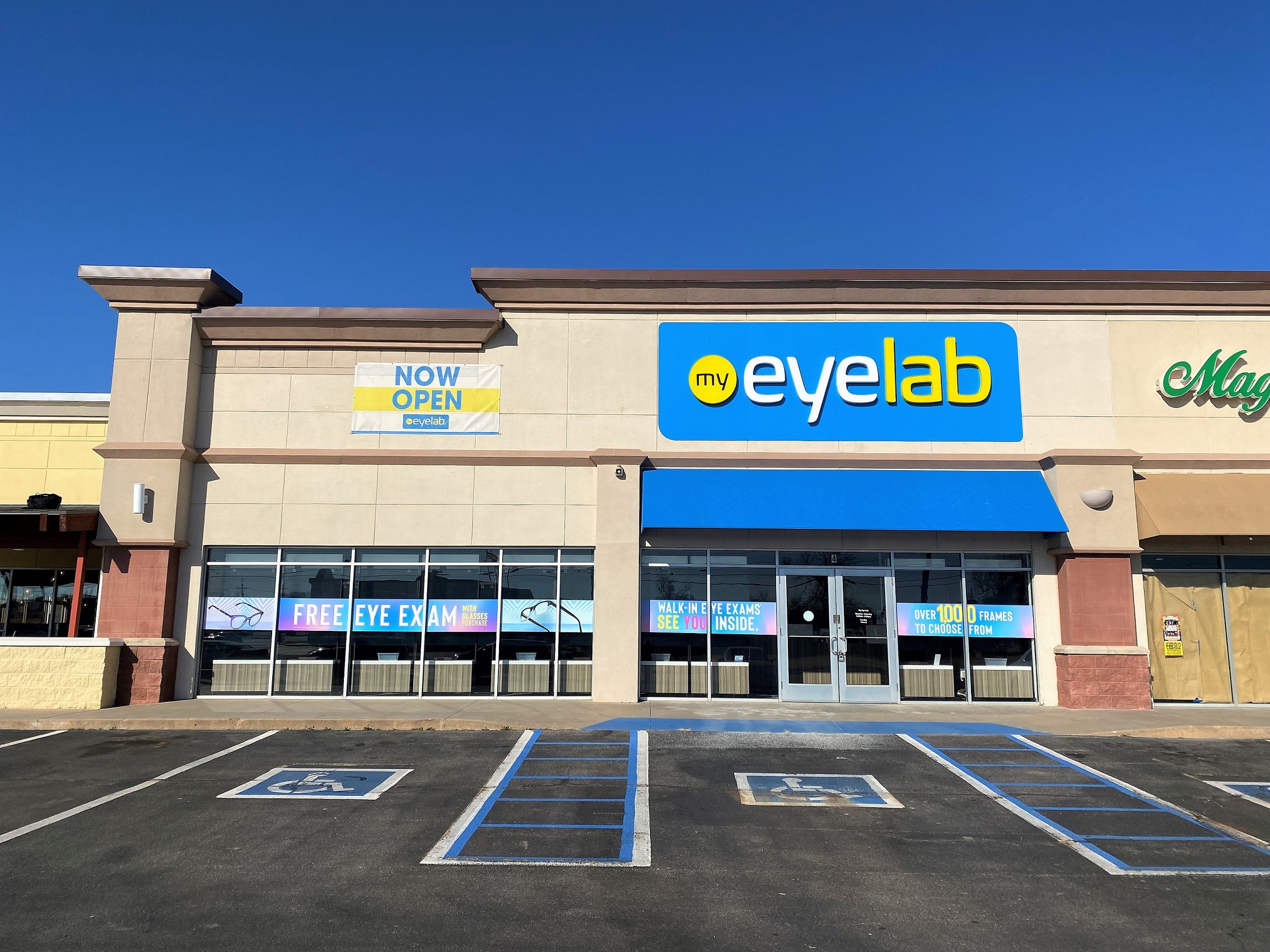 Storefront at My Eyelab optical store in Lawton, OK 73505