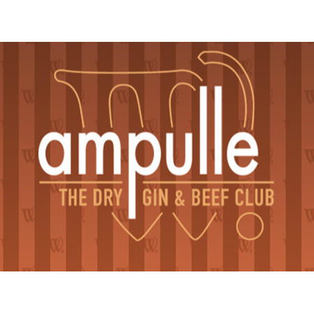 Ampulle - The Dry Gin and Beef Club in Stuttgart - Logo