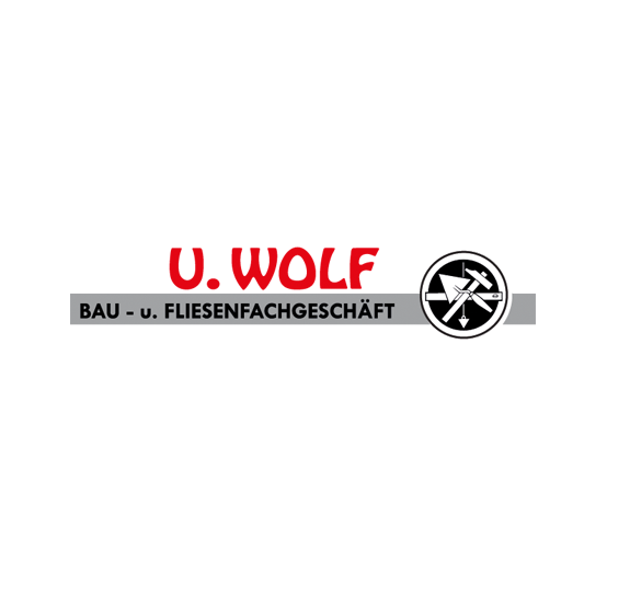 Logo U. Wolf - Bau- und Fliesenfachgeschäft | Maurermeister & Fliesenleger
