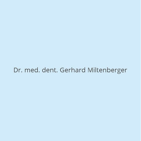 Logo Dr. med. dent. Gerhard Miltenberger, Zahnarzt