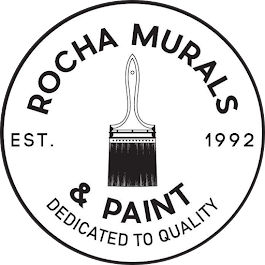 Rocha Murals & Paint Logo