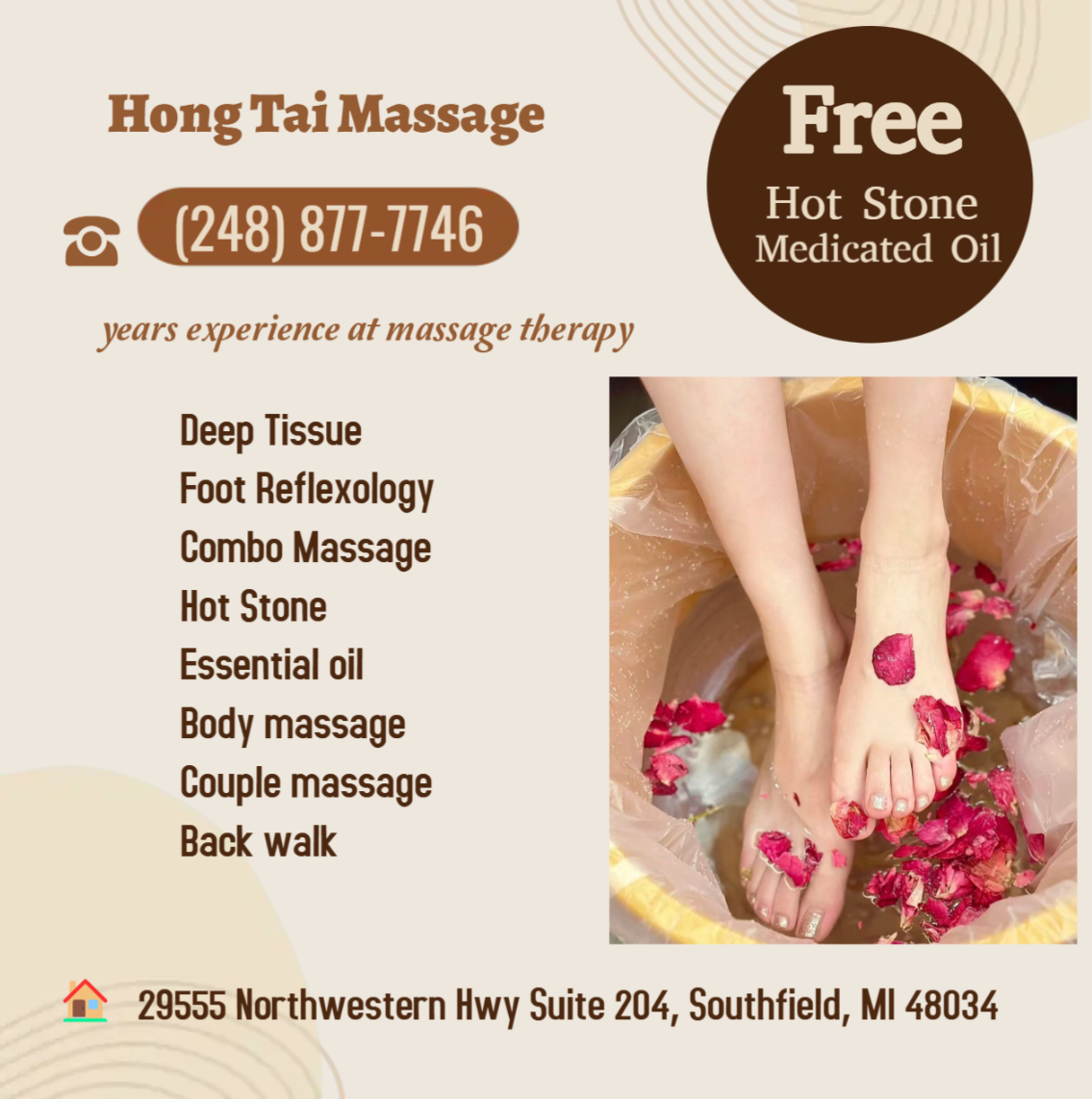 The main advantages of massage therapy are the following: It is a natural and non-invasive treatment option.
Massage therapy can help to relieve pain, stiffness, and muscle tension.