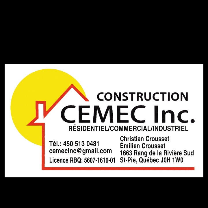 Construction CEMEC inc. Logo