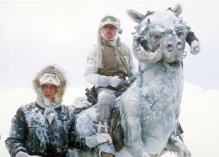 This weather has us feeling like Han and Luke!