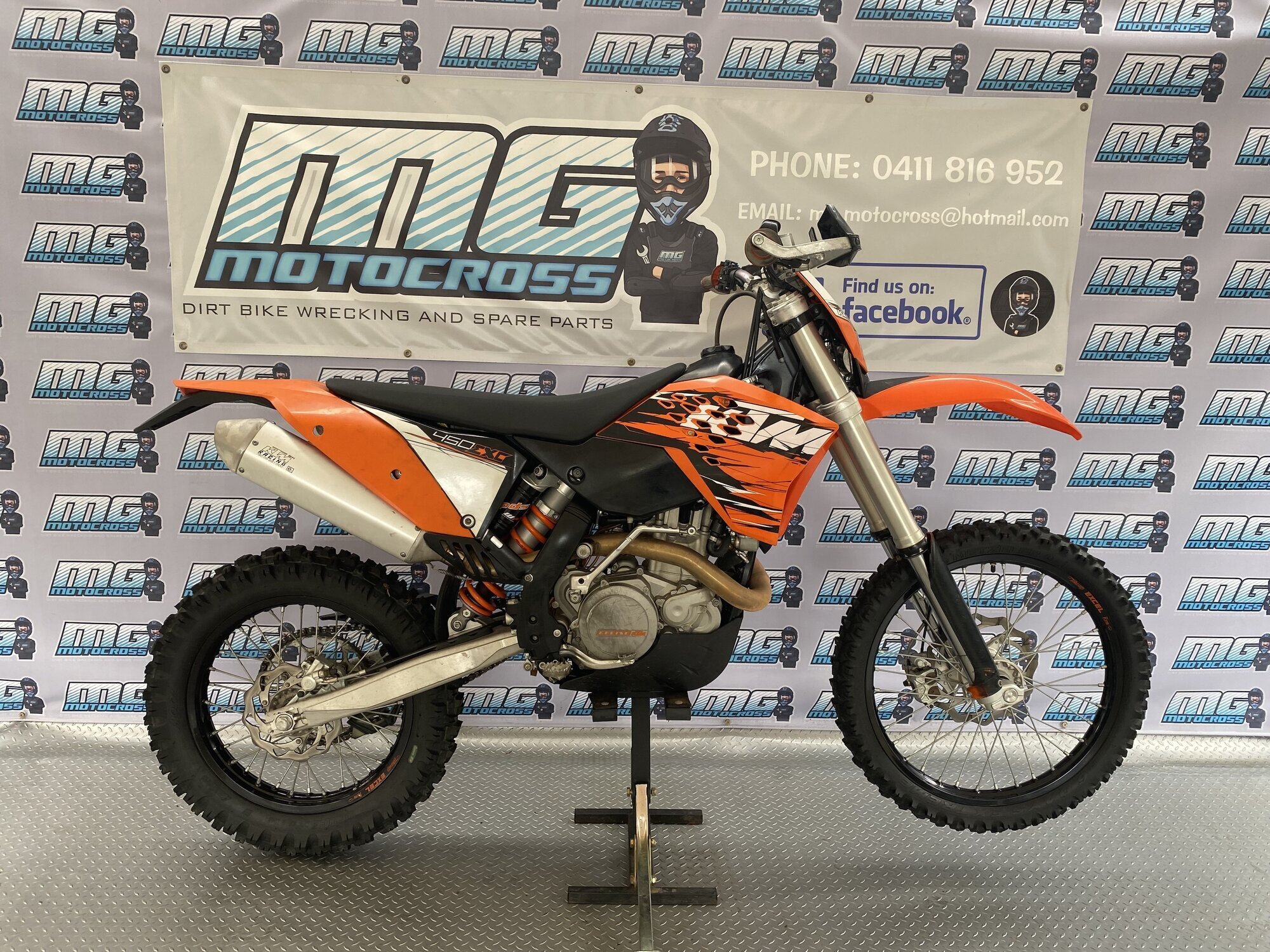 Images MG Motocross - Dirt Bike Wrecking & Spare Parts