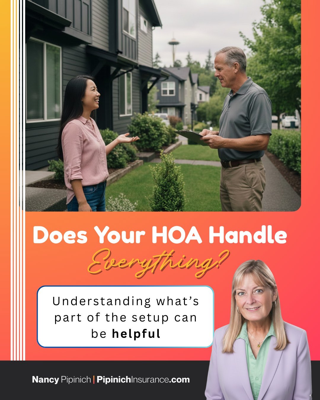 We hear this question often from condo owners. Many HOA master policies address shared areas of the building, but they usually do not apply to everything inside an individual unit.

That is where a separate condo policy may come into play. It can address personal belongings and certain interior items, depending on how the HOA master policy is written. We enjoy walking through these details and explaining them in a clear, straightforward way so there are no surprises. If you have questions about how your HOA master policy and condo policy work together, our team is happy to talk it through.