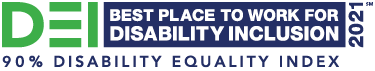 2021 Best Place To Work For Disability Inclusion logo