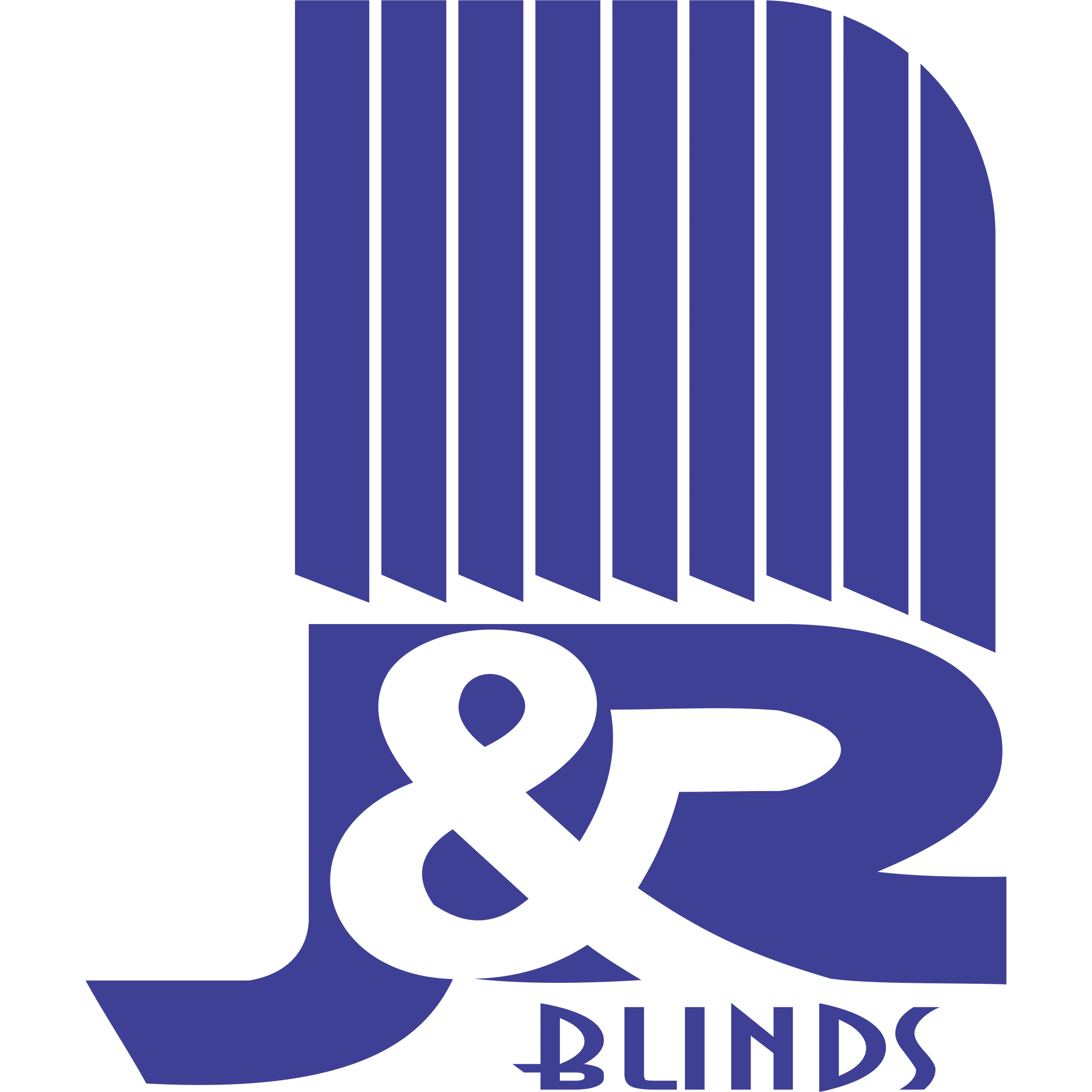 J and R blinds Logo