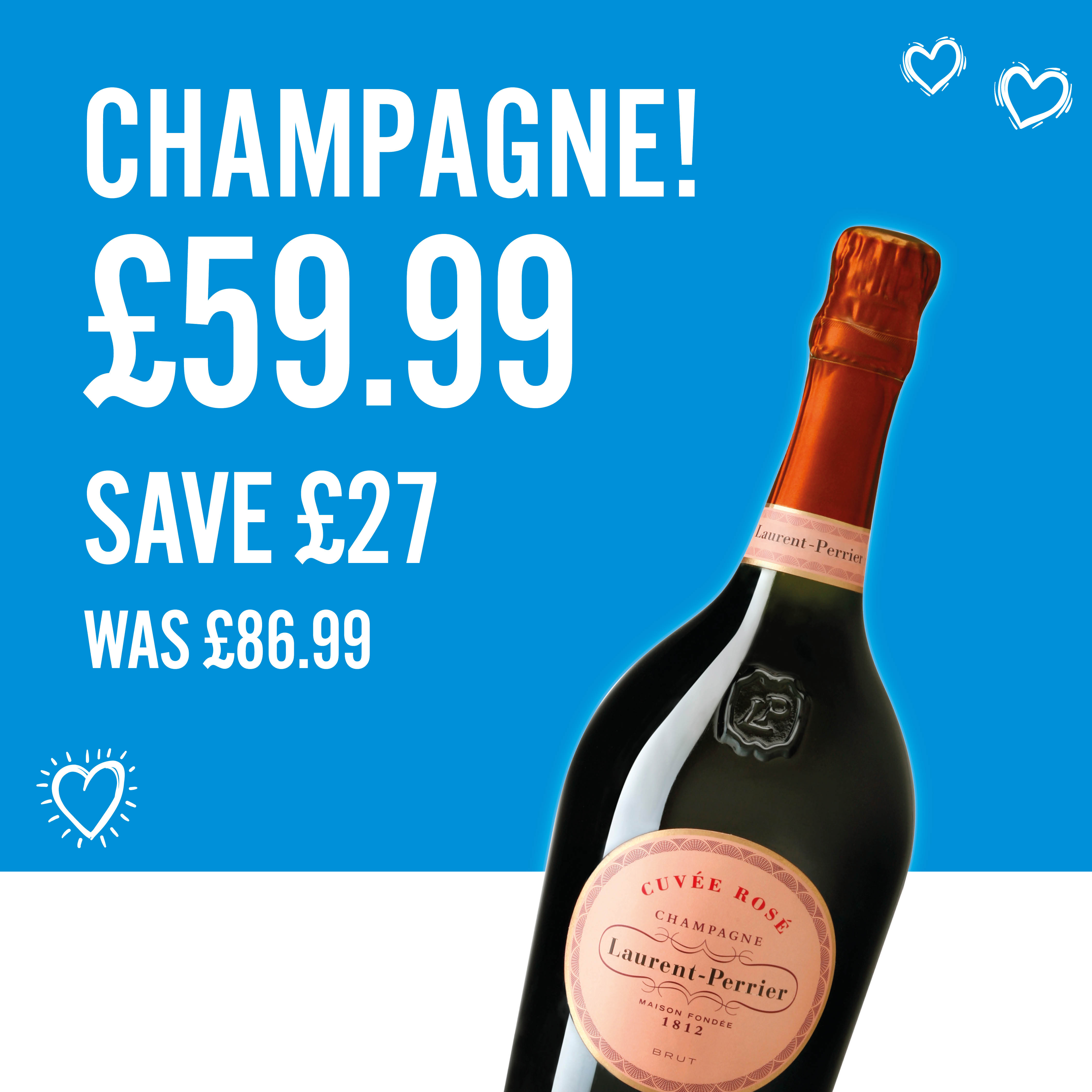Champagne &pound;59.99